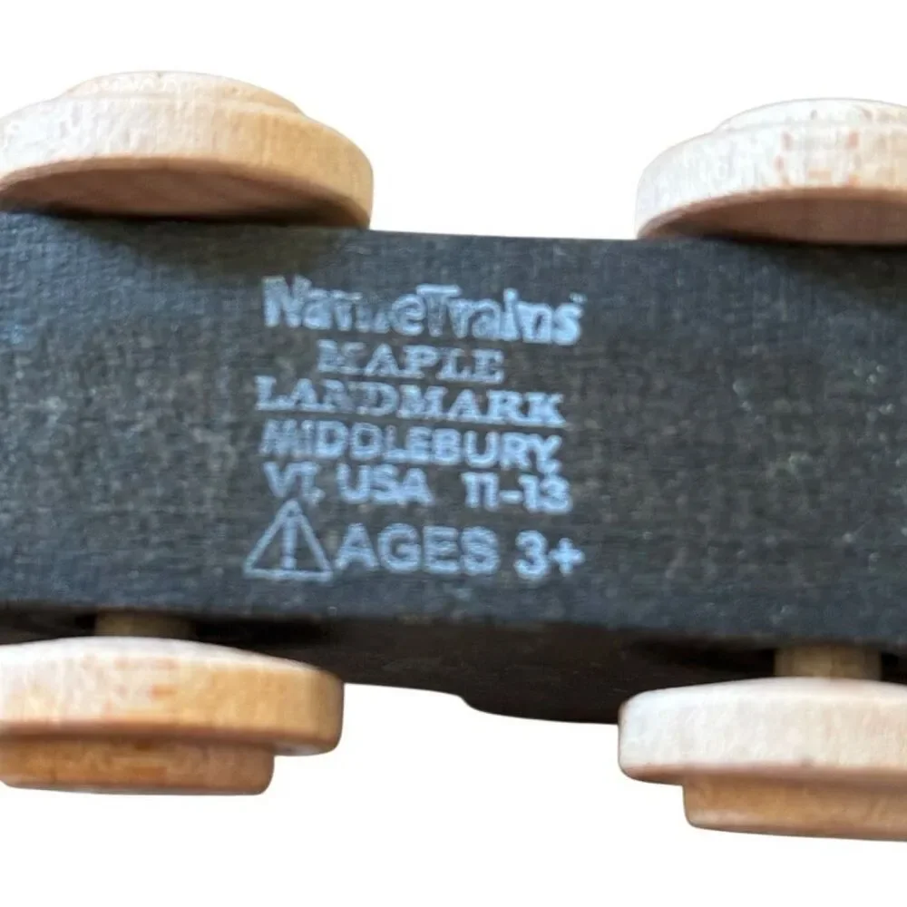 Pittsburgh Children’s Museum NameTrains Wooden Landmark Train Engine